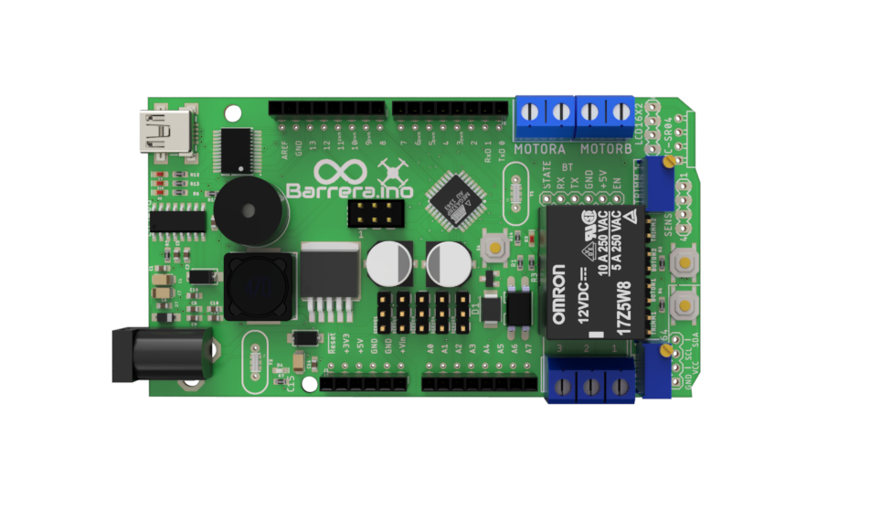 Placa de desarrollo Barrera.ino