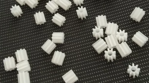 Engranaje de Motor nylon 9T 0.5M