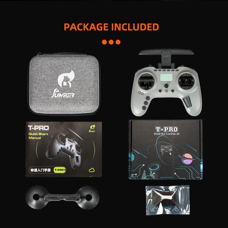 Radio Control Jumper t pro 2.4G 100mW ExpressLRS ELRS módulo Hall Sensor Gimbals - Imagen 3