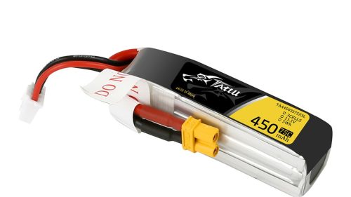Batería Lipo 3S 11,1V 450mAh 75C XT30