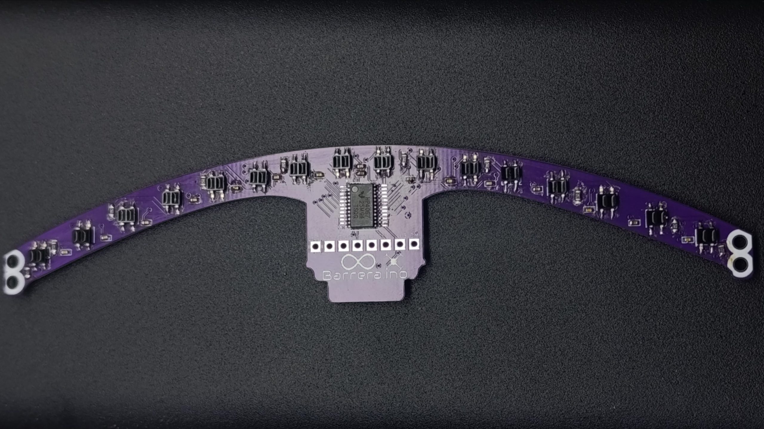 barra de 16 sensores Barrera.ino V2 (morado) - Imagen 2