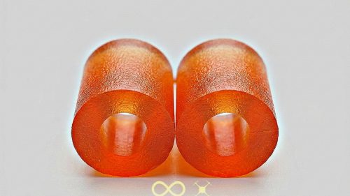 Par de Llantas de Poliuretano para Seguidores de Línea - Dureza 18 - Ultra Agarre